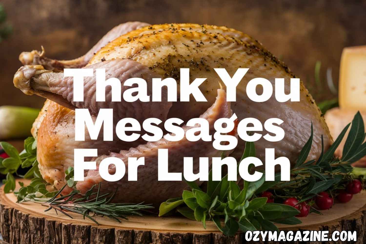 Thank You Messages for Lunch