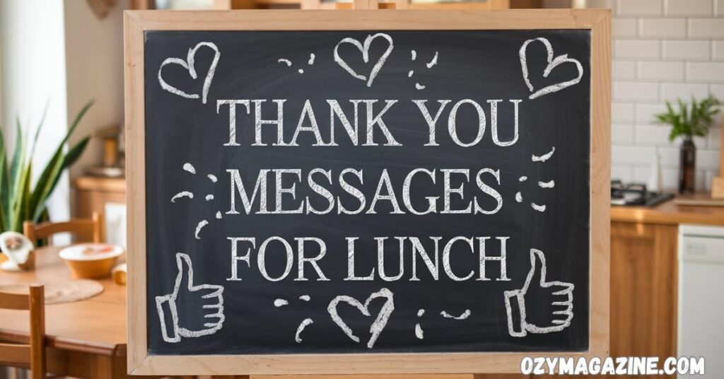 Thank You Messages for Lunch