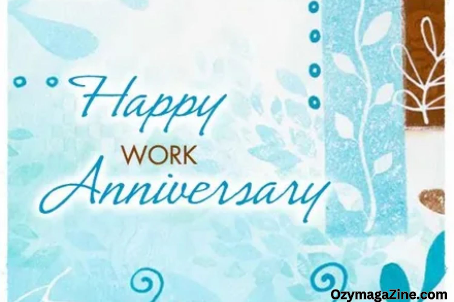 Inspiring Work Anniversary