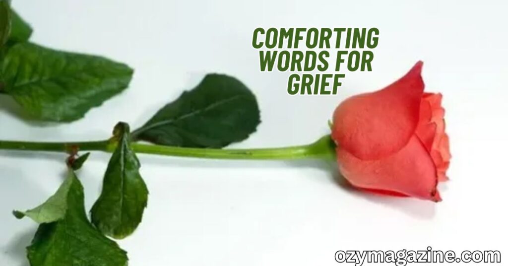 Comforting Words for Grief