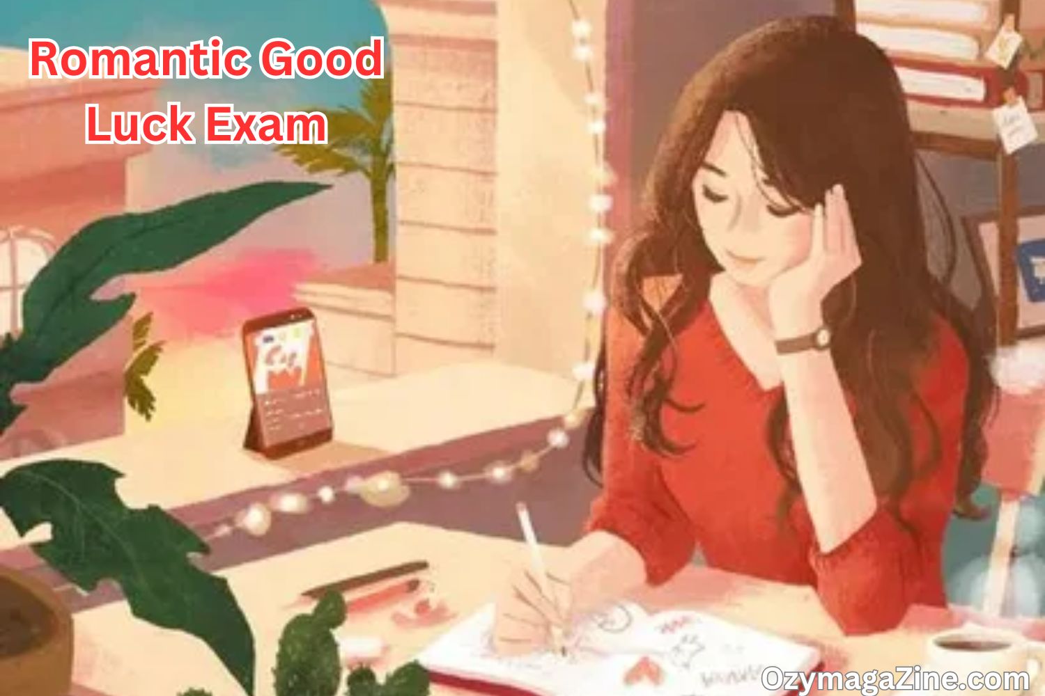 Romantic Good Luck Exam