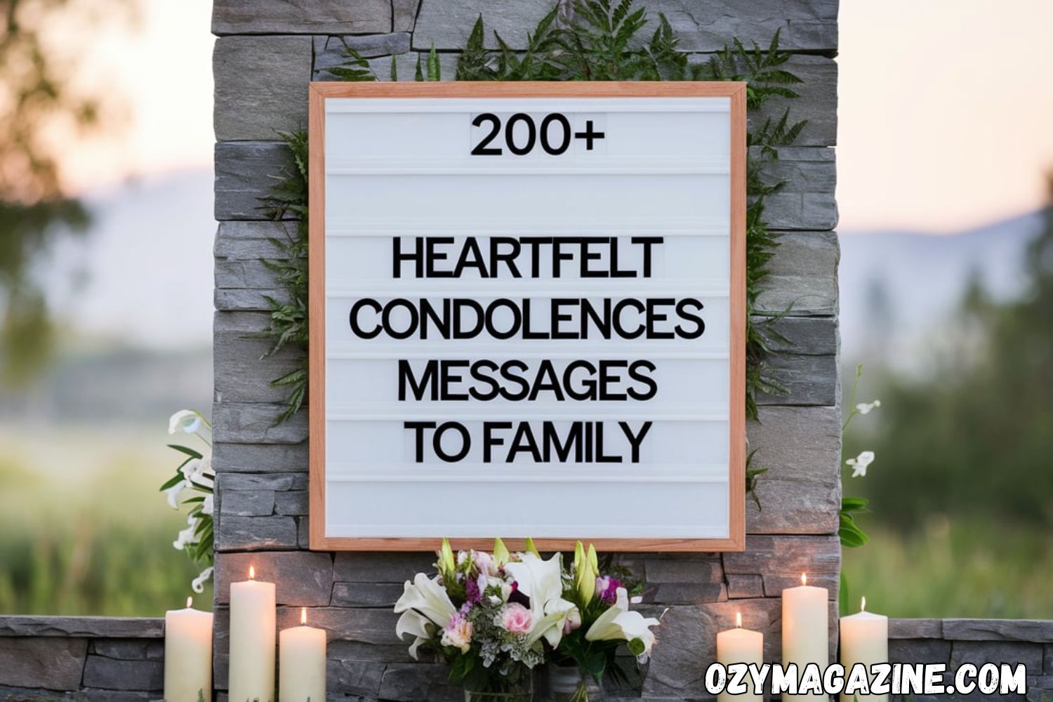 Heartfelt Condolences Messages to Family