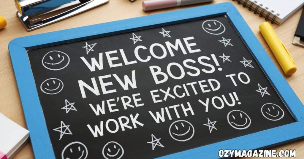  Welcome Messages to New Boss