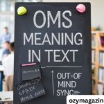 OMS Meaning in Text