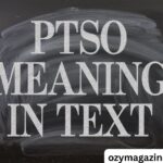 PTSO Meaning in Text