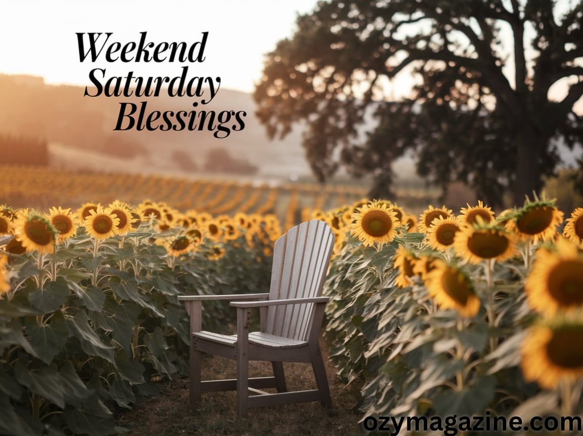 Weekend Saturday Blessings